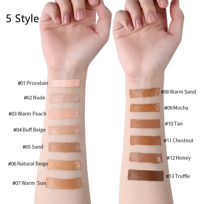 Langmanni Makeup Liquid Foundation Oil Control Concealer