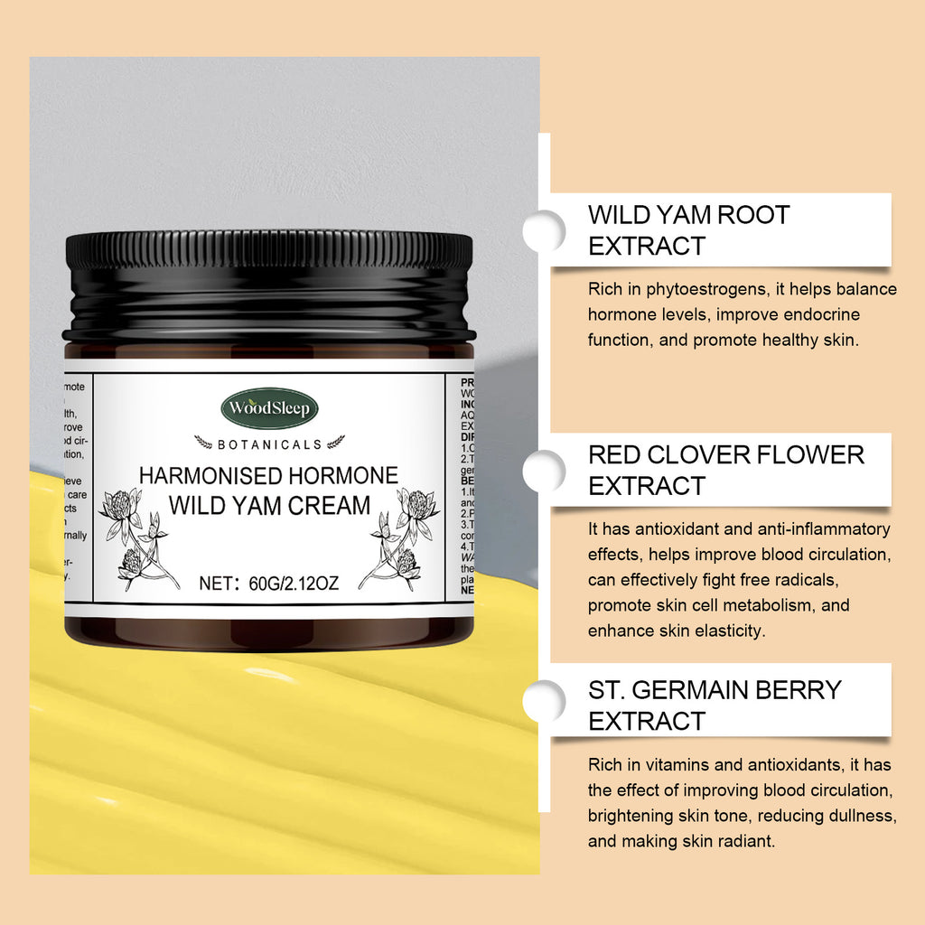 WoodSleep Harmonised Hormone Wild Yam Cream
