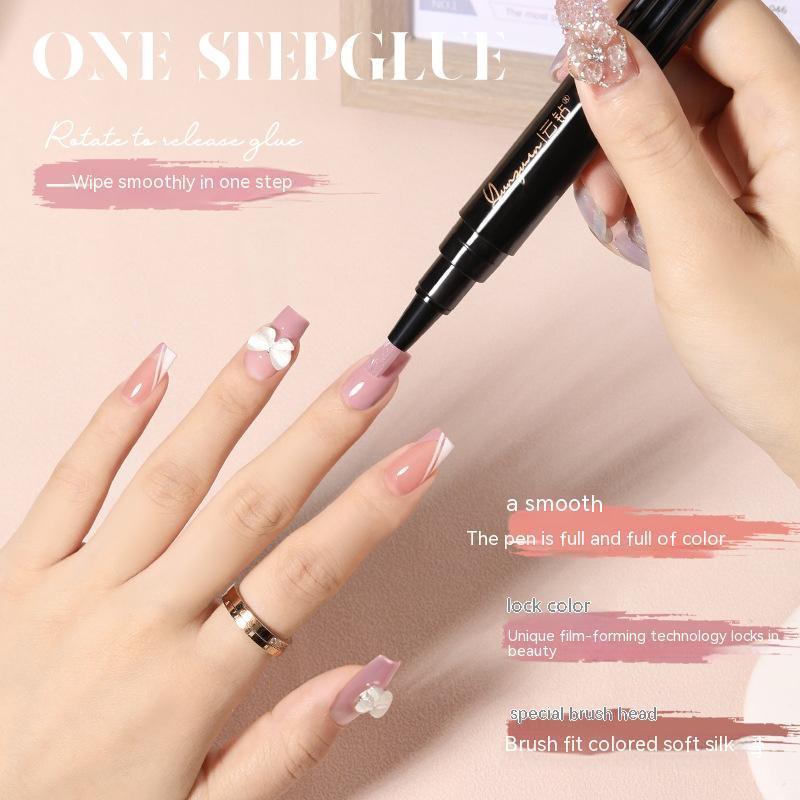 Yunguan Nail Lazy One-step Glue UV Polish