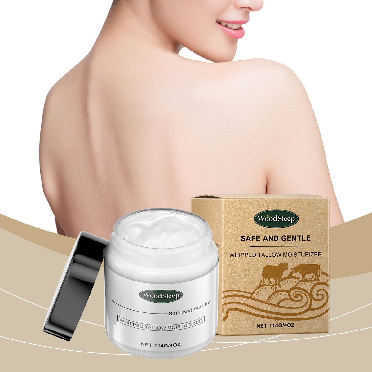 WoodSleep Butter Skin Moisturizing Cream Deep Hydrating