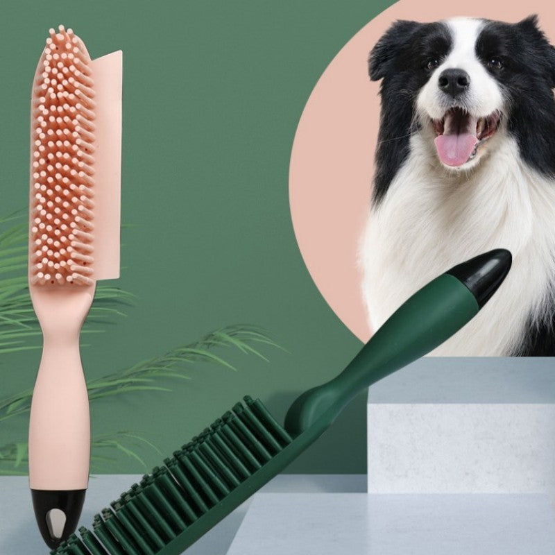 Dog Brush Pet Hair Remover Massage Cat Brush Dog Comb Dog Grooming Dogs Combs Clothes Hair Collector Wool Sticker Pet Supplies