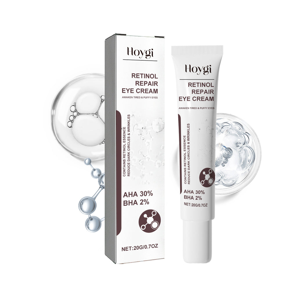 Hoygi Retinol Eye Cream Moisturizing Application