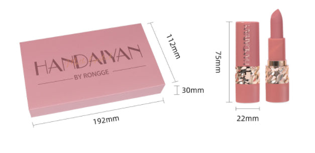 Handaiyan Matte Lipstick Set Natural Easy Color
