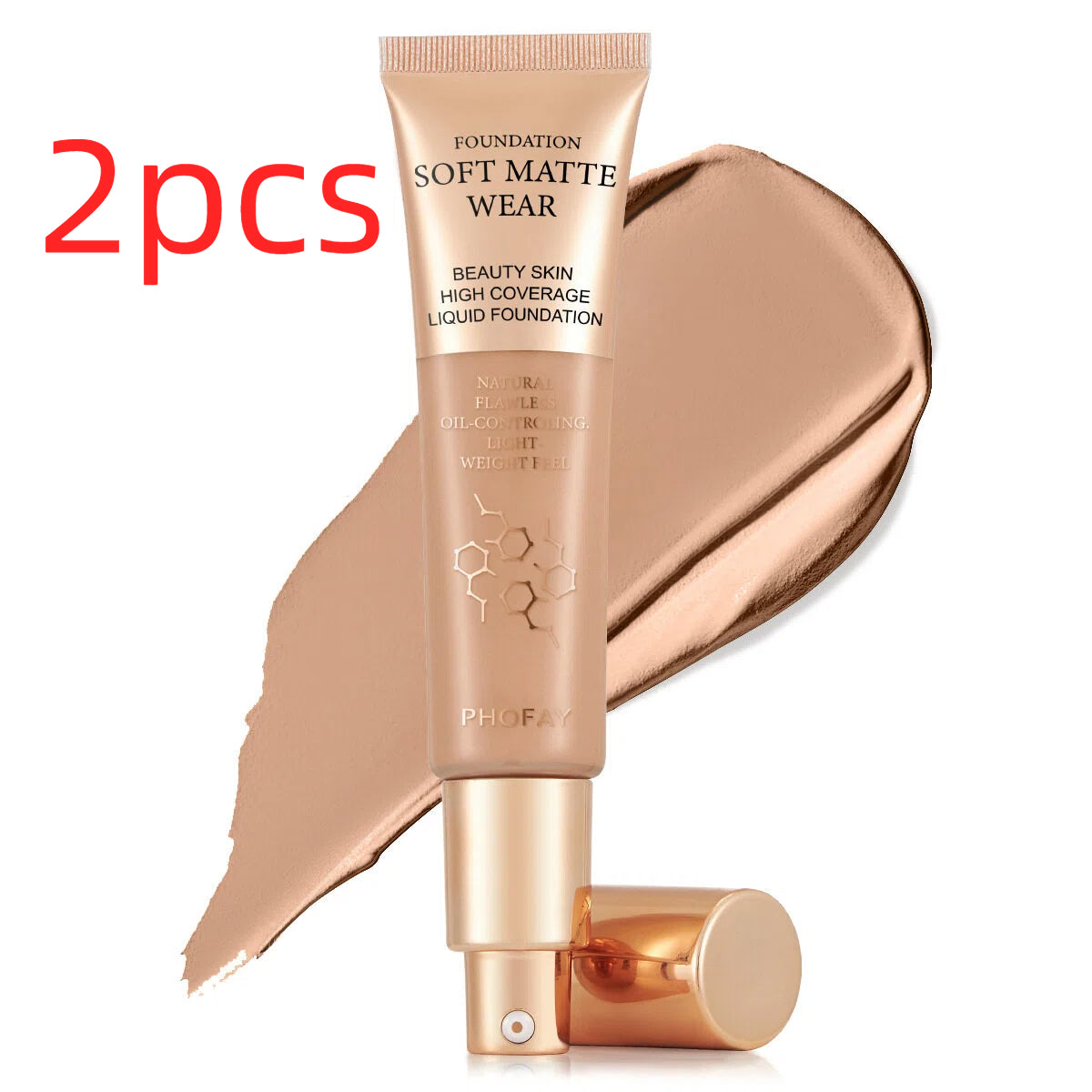 Phofay Long-lasting Concealer Foundation For Oily Skin That Doesn't Cake