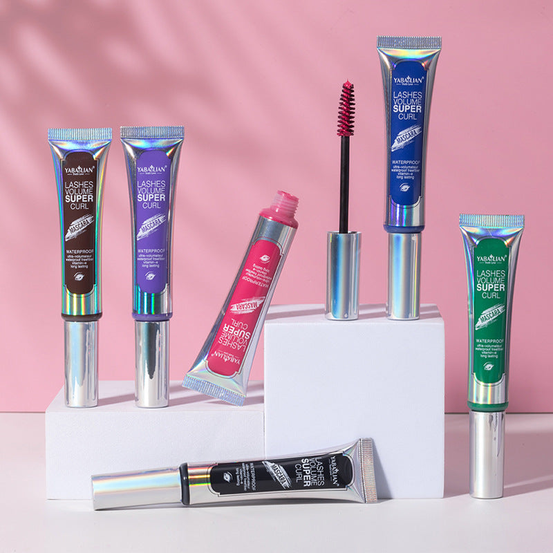 YABAOLIAN Thick Waterproof Long Curling Long Lasting Non Smudge Mascara