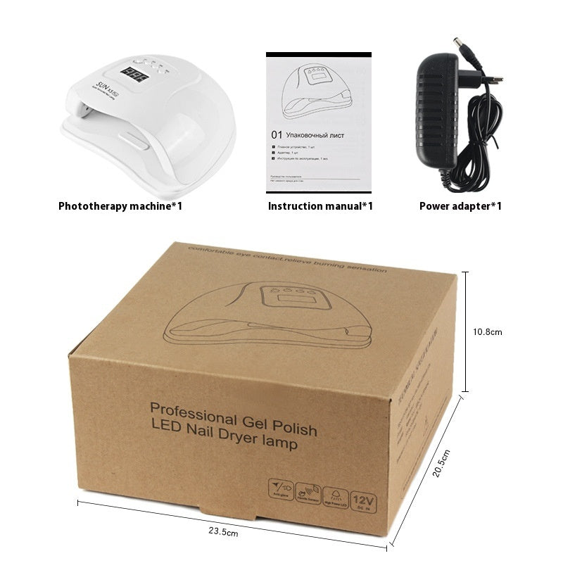 Sun Large Space Double Light Source Quick-drying Wear Nail Dryer
