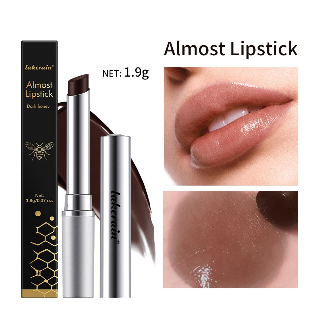Lakerain Black Honey Lipstick Lip Dry Moisturizing Colored Lipstick