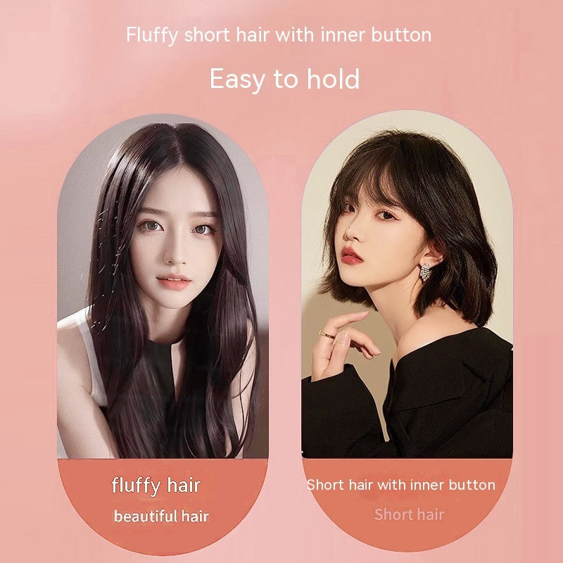 FlagShip Wireless Straight Comb Anion Does Not Hurt Hair Portable Hair Curler And Straightener Dual-use