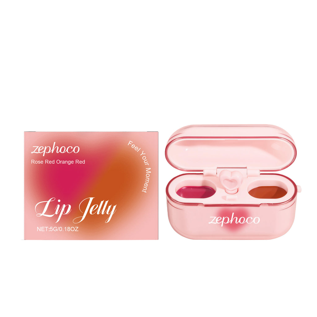 Zephoco Two-tone Jelly Lip Gloss