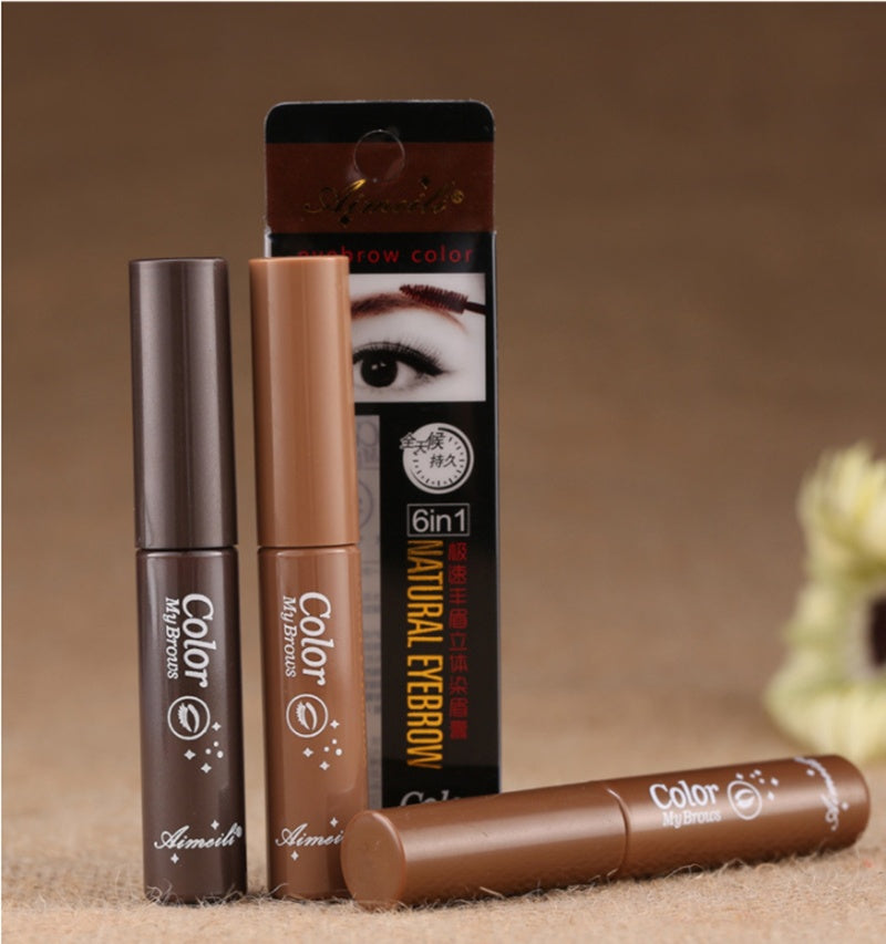 Aimeili Waterproof And Non-smudged Three-dimensional Eyebrow Cream