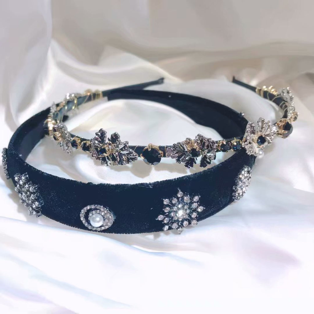 Snowflake & Floral Headband