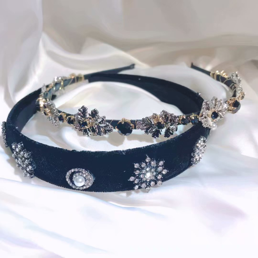 Snowflake & Floral Headband
