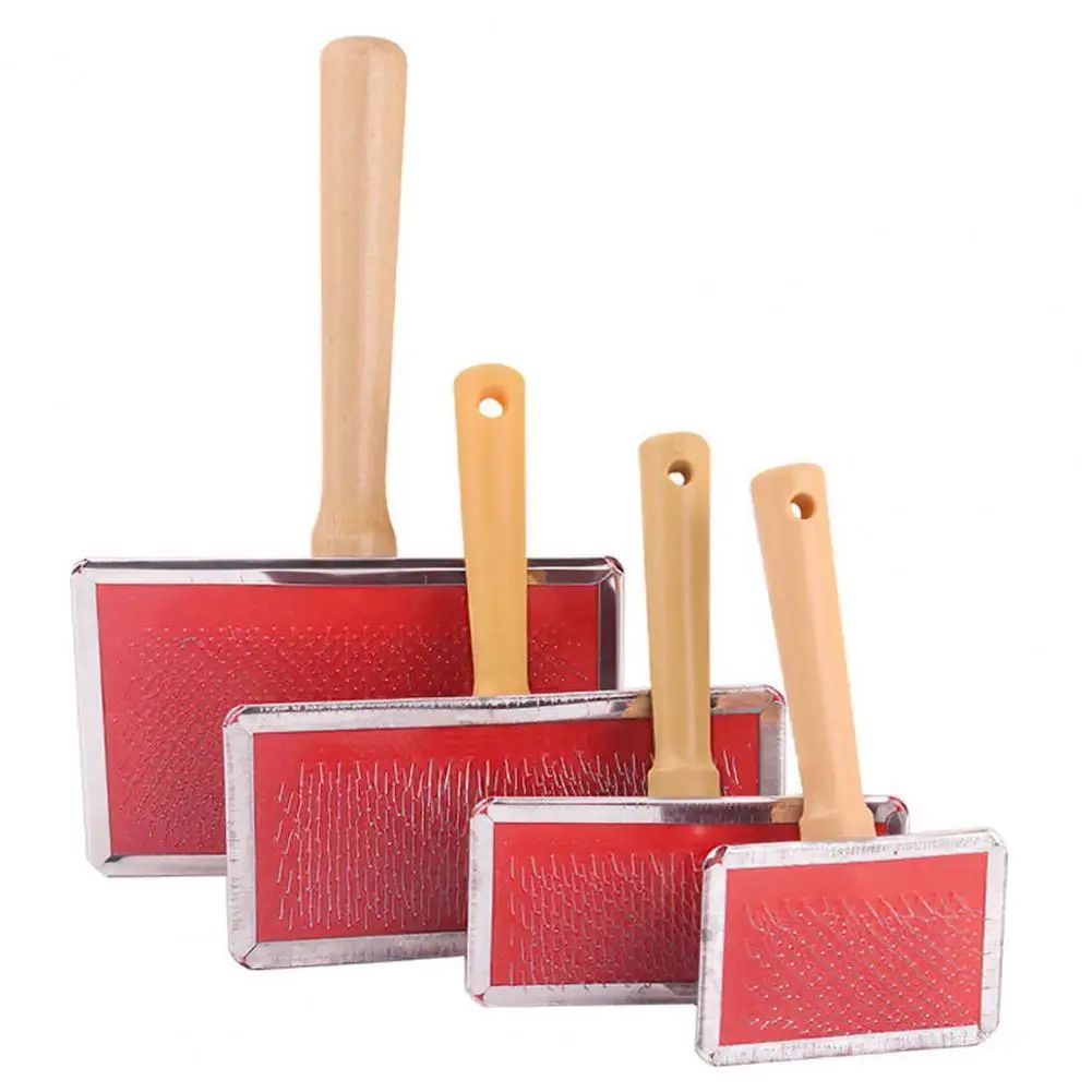 Pet Grooming Comb Durable Dog Cat Brush Gentle Stainless Steel Pet Comb For Removing Fur Tangles Safe Grooming Tool For Pets