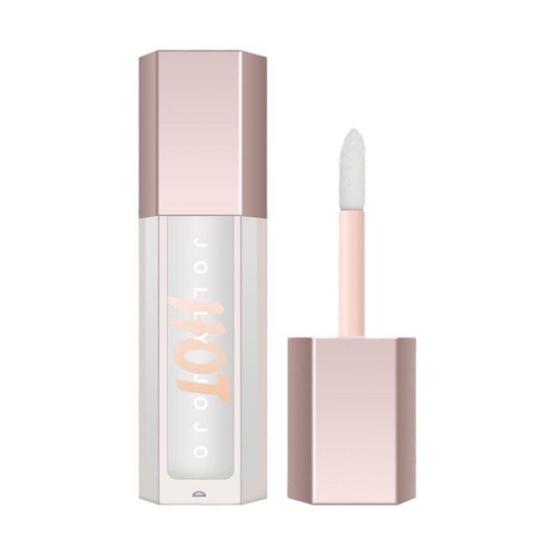 Jolyjolo Transparent Lip Gloss Highlight Brightening Full Lips Lip Lacquer