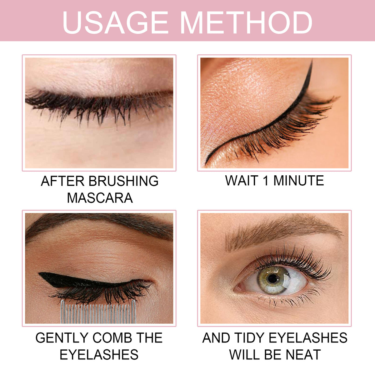 Eyelash Filter Separator Comb Multifunctional