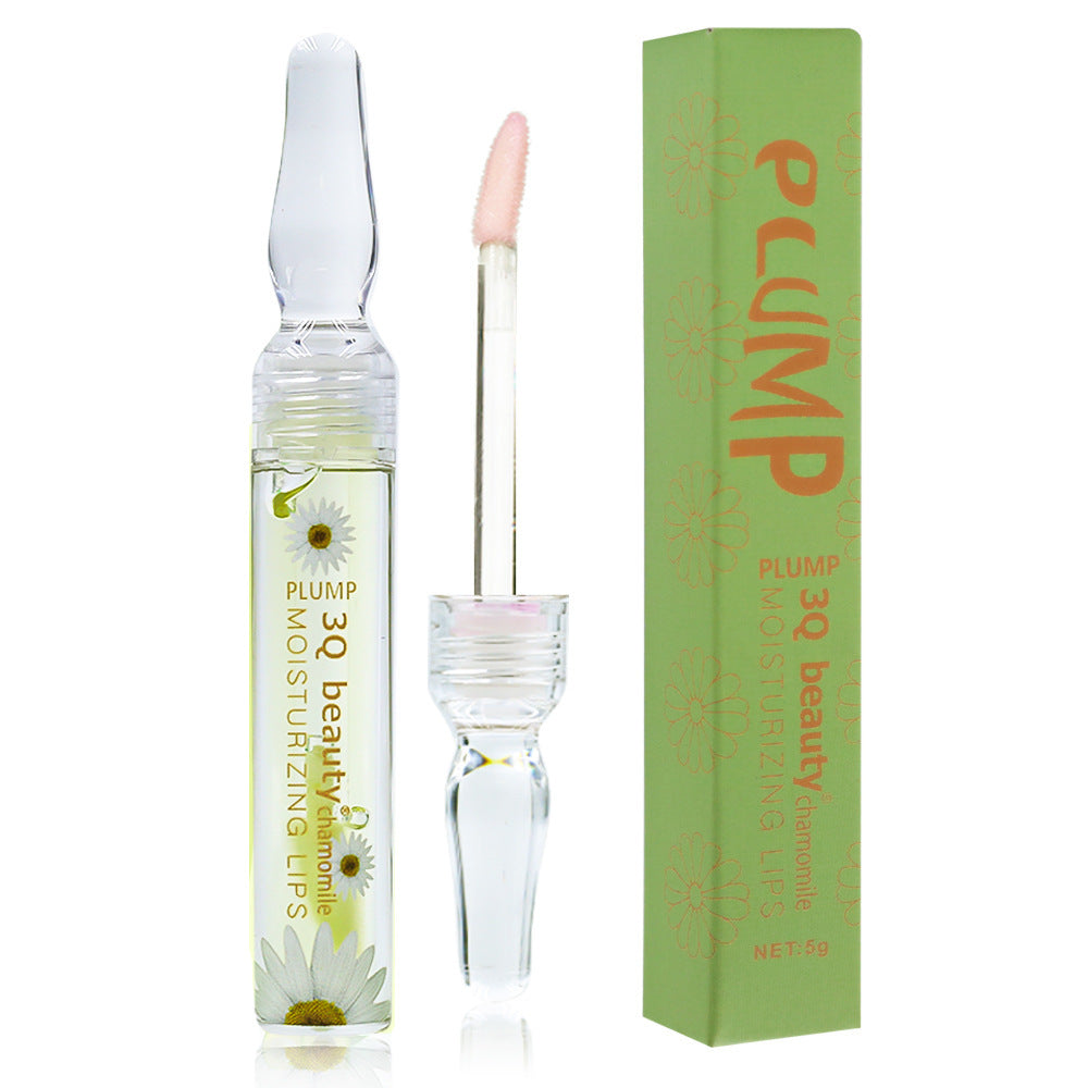 Plump 3Q Lip Care Ampoule Nourishing Hydrating And Moisturizing Transparent Care Fruit Flavor Lip Gloss Makeup