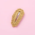 Wool Braided Edge Seamless Cute Children's Hair Clip