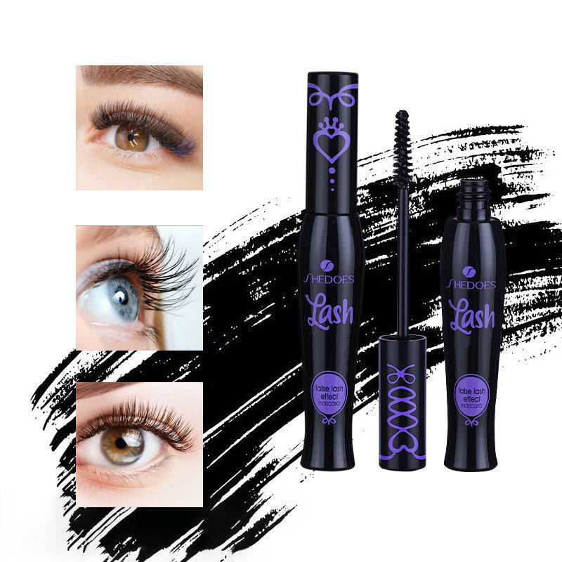 Shedoes Waterproof Sweat-proof Mascara Thick Lengthening Curling Natural Long Lasting Not Dizzy