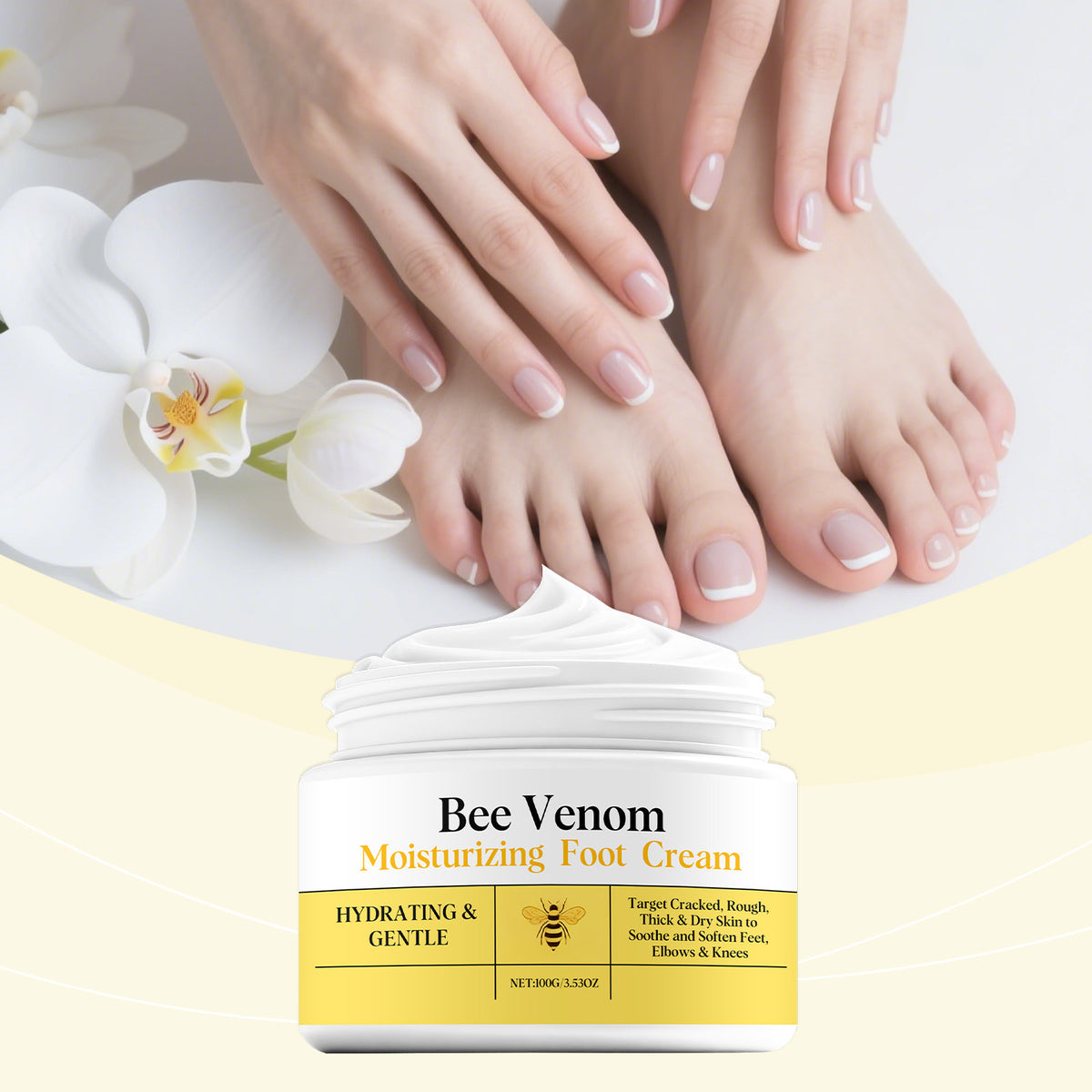 Bee Venom Moisturizing Foot Cream