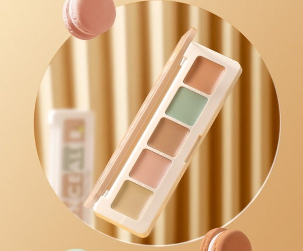 Focallure Color Concealer Pan Cover Cream Face Finch Spots Blemish Marks Blemish Dark Circles Artifact Lasting Primer