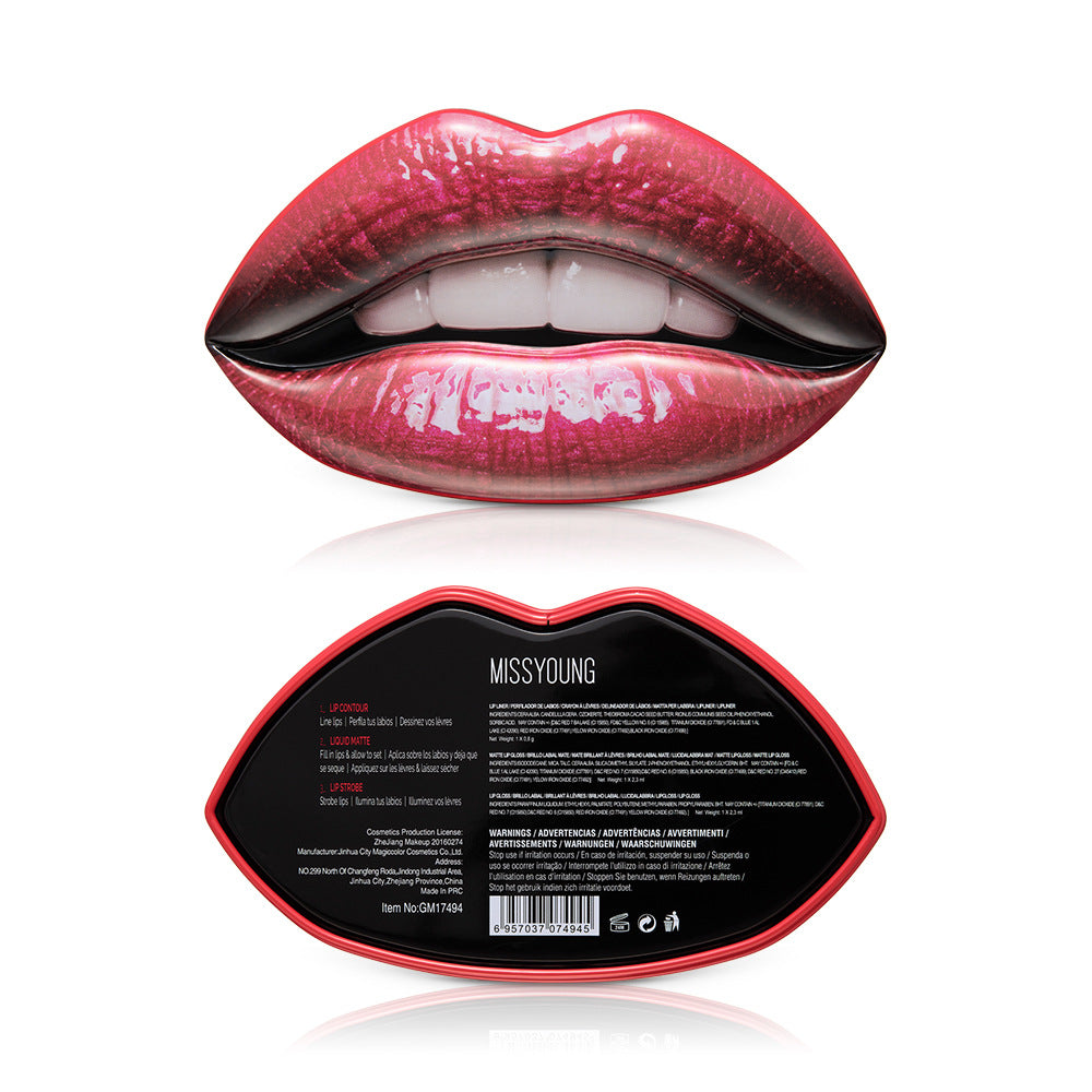 Missyoung Lipstick Matte Pearl Gloss Lipstick Pen