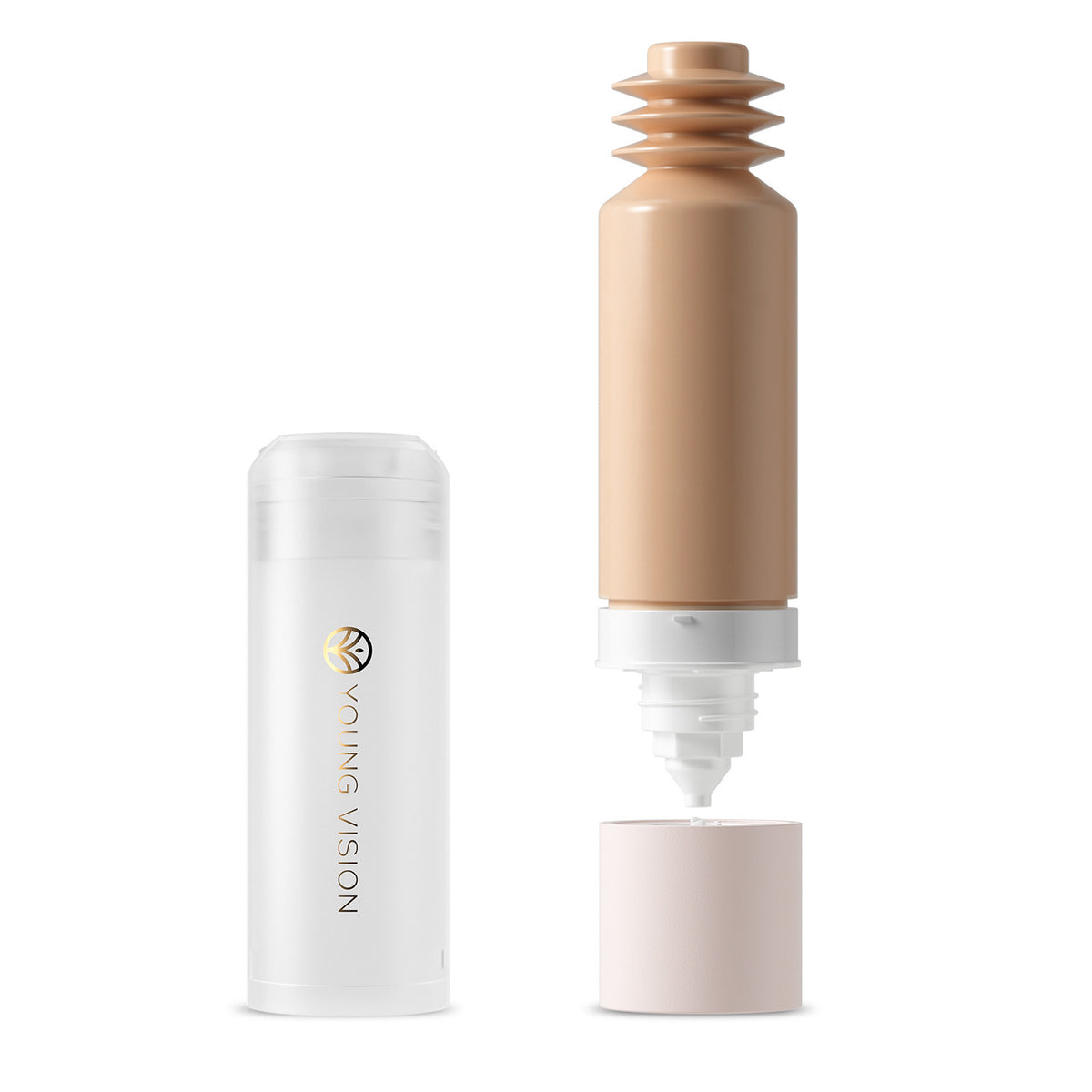 Young Vision Bottom Press Liquid Foundation Large Capacity