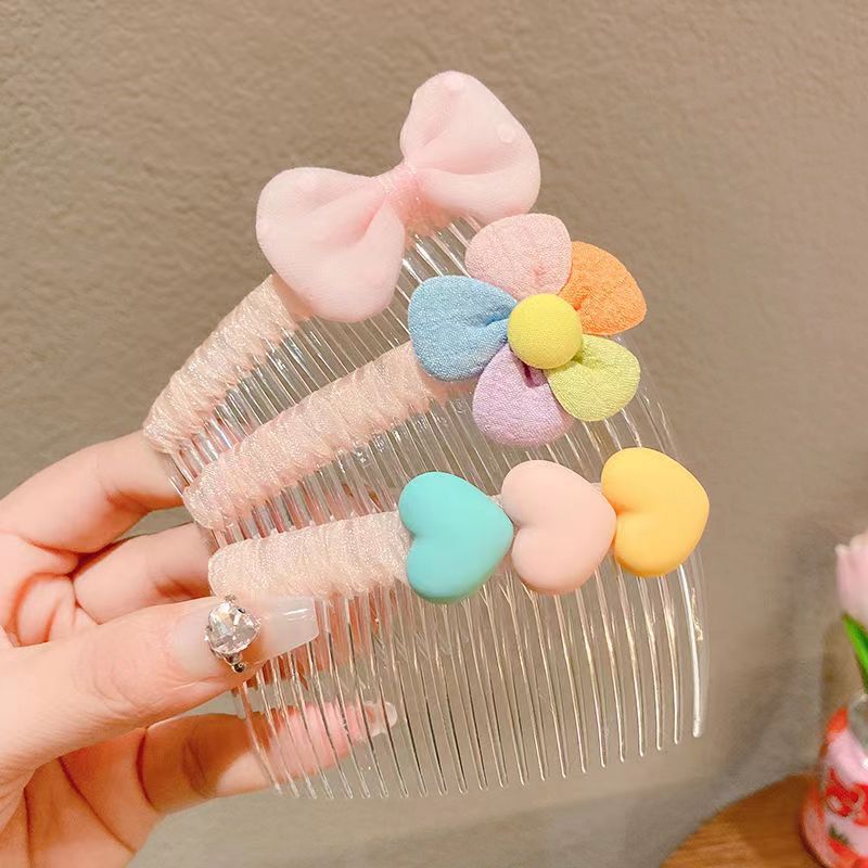 Children's Bangs Hair Comb Back Head Barrettes