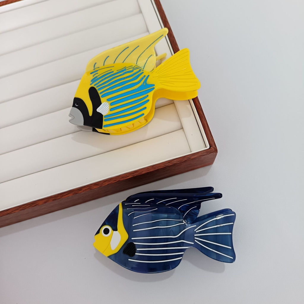 Ocean-Inspired Hair Claw Clip