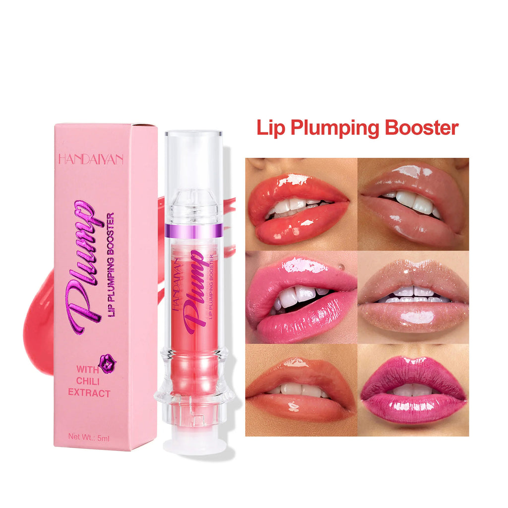 Handaiyan New Tube Lip Rich Lip Color Slightly Spicy Lip Honey Lip Glass Mirror Face Lip Mirror Liquid Lipstick