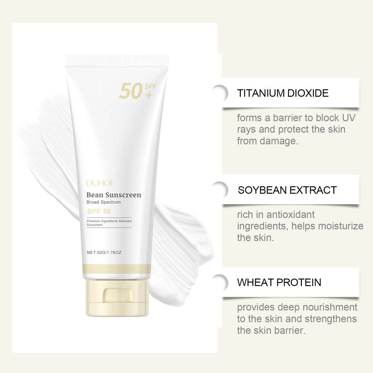 Ouhoe Gentle Moisturizing Protective Cream Outdoor