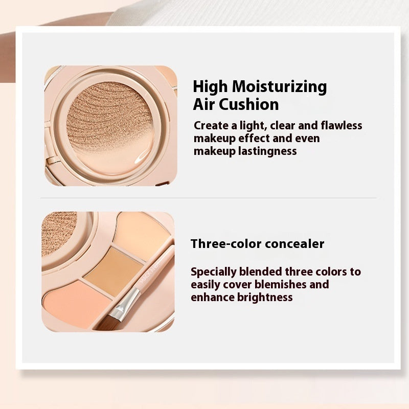 Mack Andy Water Light Cushion Foundation Face Nourishing Concealer Durable Not Easy To Makeup