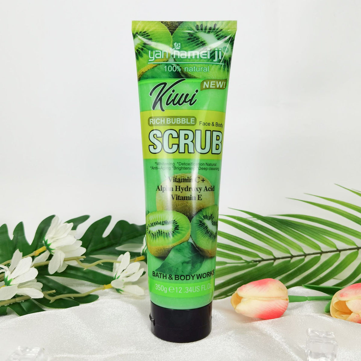 YanNamei Ji  Shea Butter Facial Body Scrub Cream