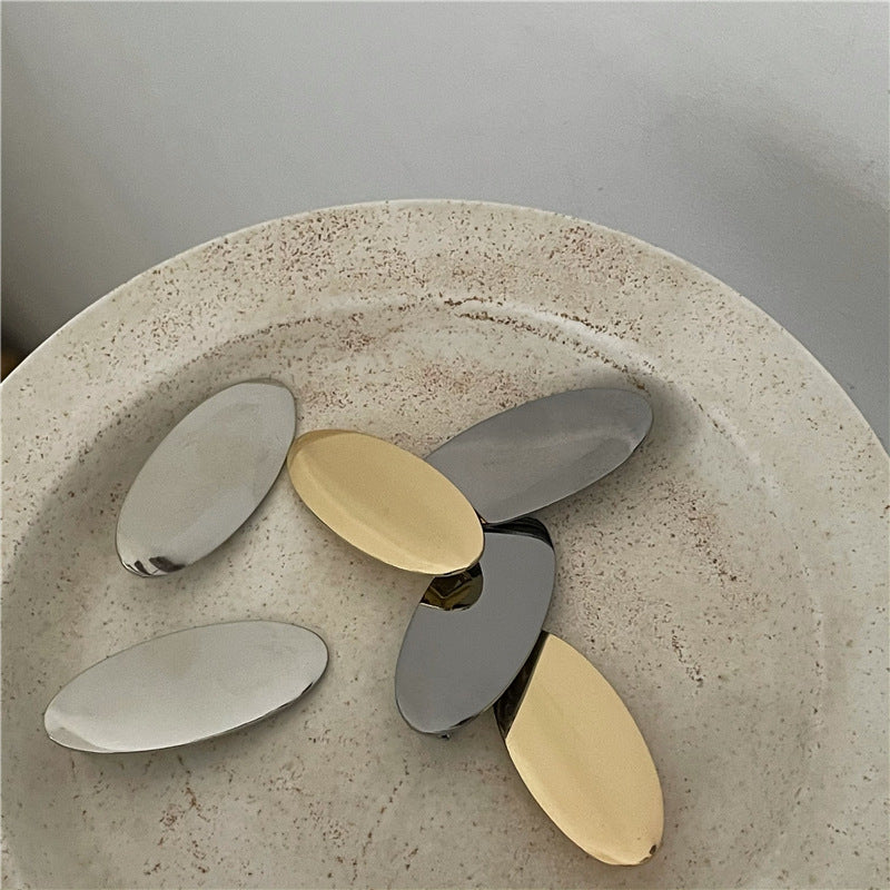 Metallic t Surface Alloy Side Duck Clip