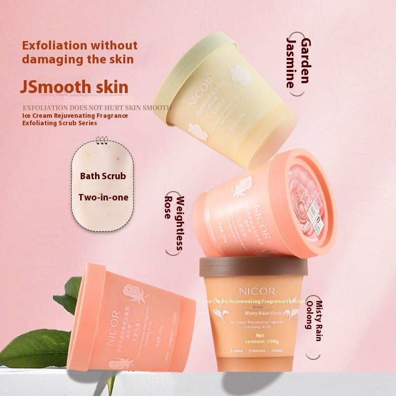 Nicor Ice Cream Skin Rejuvenation Exfoliating Facial Scrub