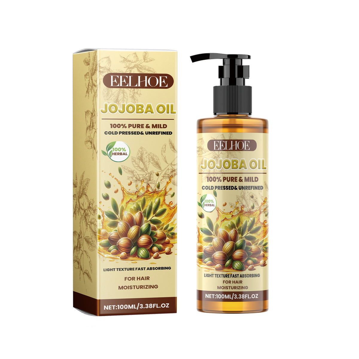 Eelhoe Jojoba Styling Cream Soft And Nourishing