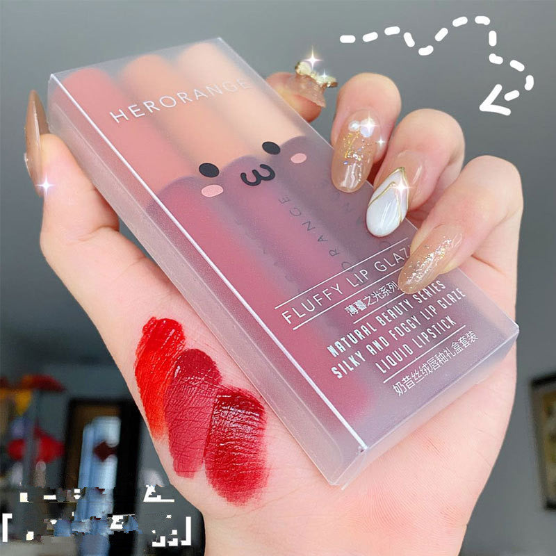 HeroRange Fashion matte matte velvet gift box set