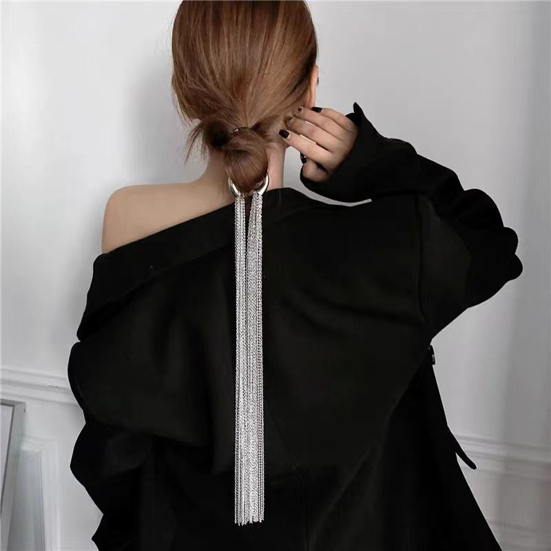 Fashion Designer Style Long Tassel Chain