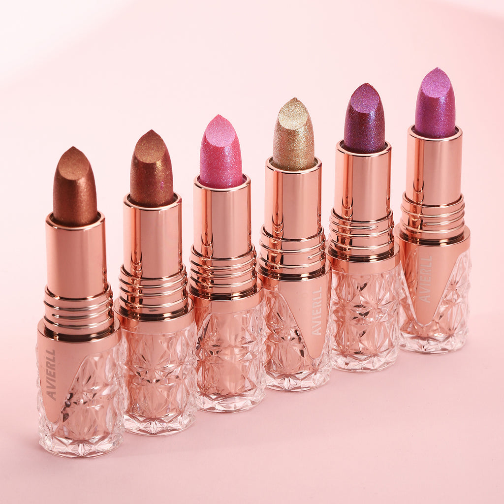 Aveirll Shiny Lipstick Long Lasting Waterproof Pearlescent