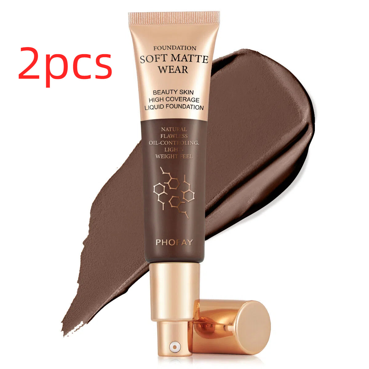 Phofay Long-lasting Concealer Foundation For Oily Skin That Doesn't Cake