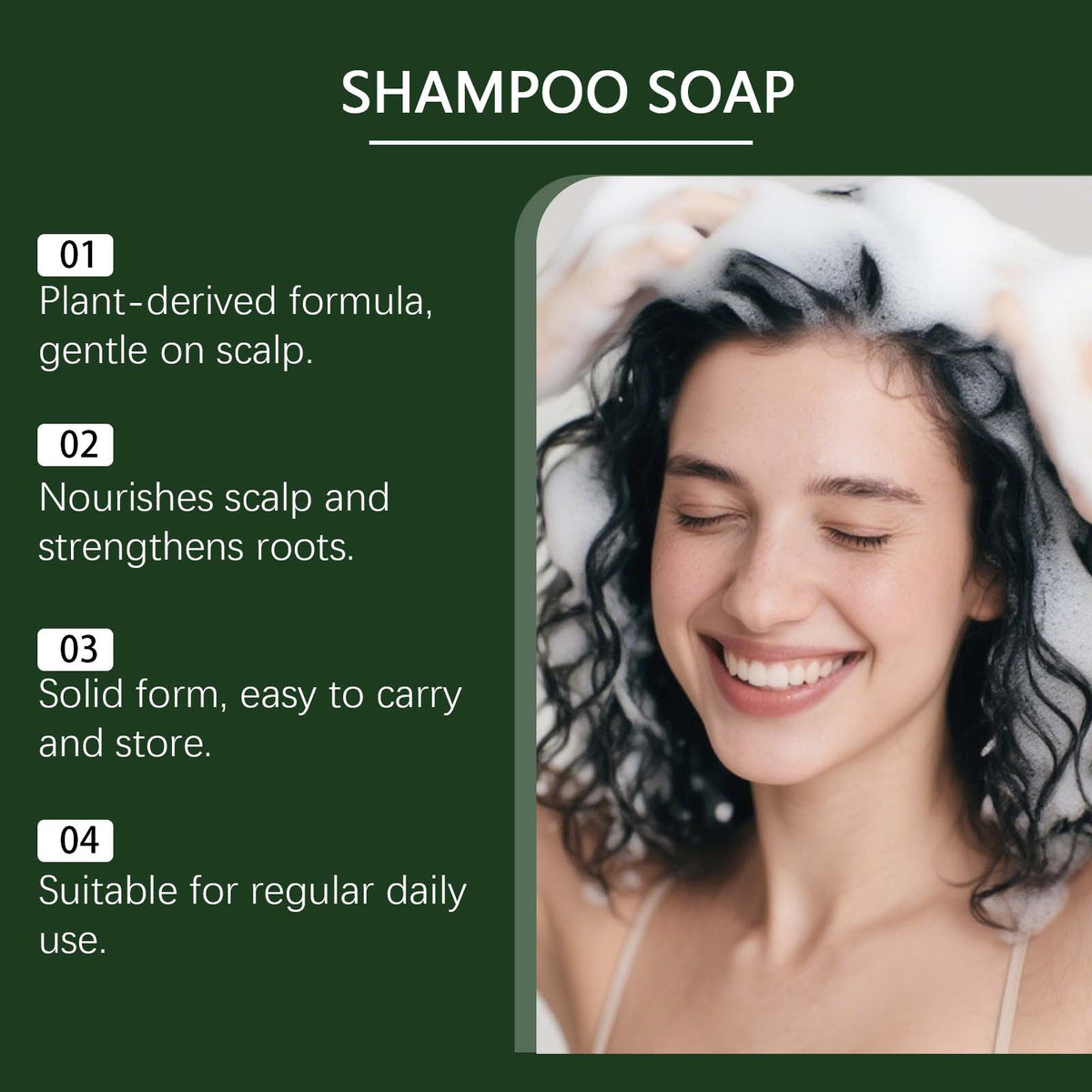 GleamXi Gentle Moisturizing Cleansing Care With A Refreshing Shampoo Bar