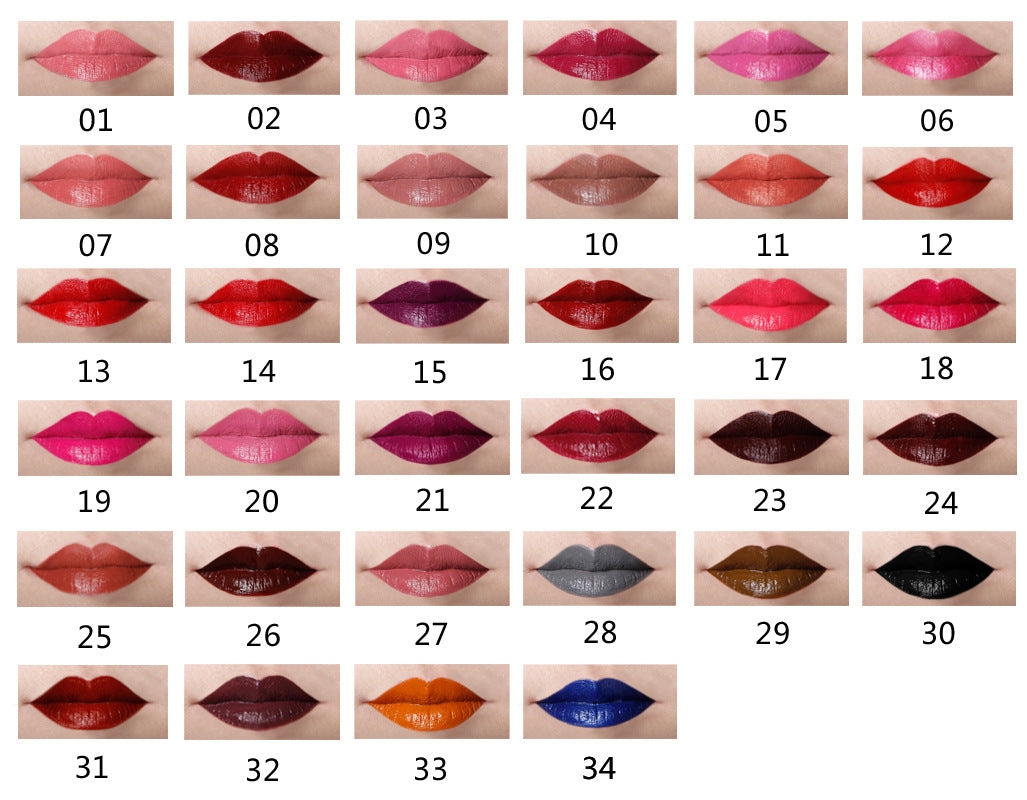 Qibest No fading lip gloss