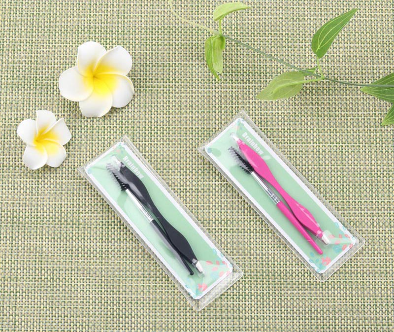 Eyebrow clip eyebrow comb