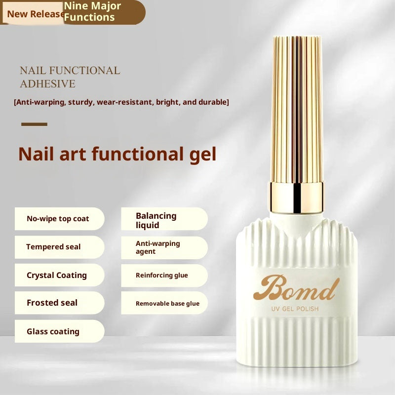 Bomd Construction Of Nail Polish Adhesive By Smudging Of Primer And Seal Coat