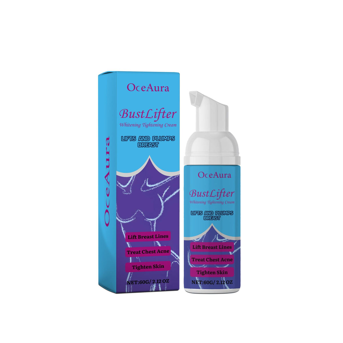 OceAura BustLifter Brightening Tightening Cream