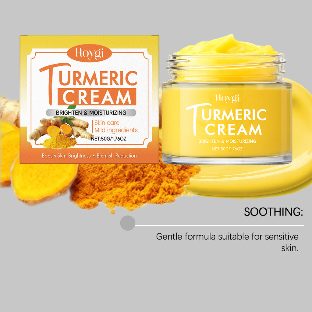 Hoygi Turmeric Moisturizing Face Cream, Brightens Skin Tone