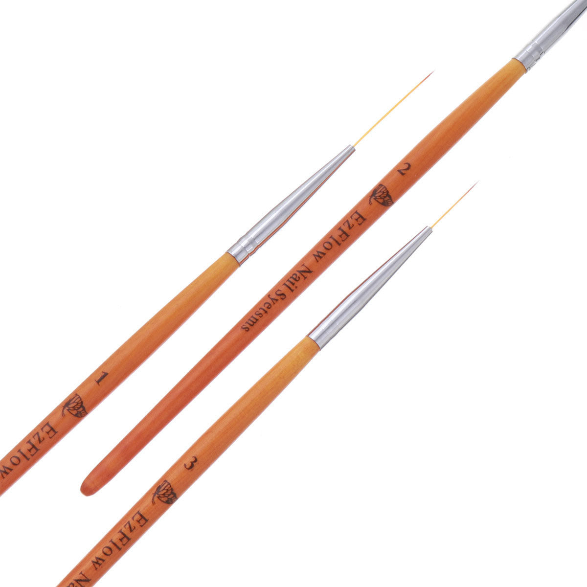 EZFlow Log Three ted Nail Art Brush Tool