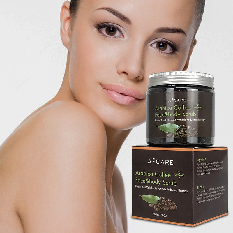 AFCARE Coffee Scrub Cream Clean Facial Body