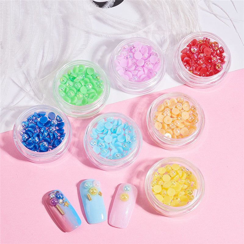 Imitation pearl nail drill