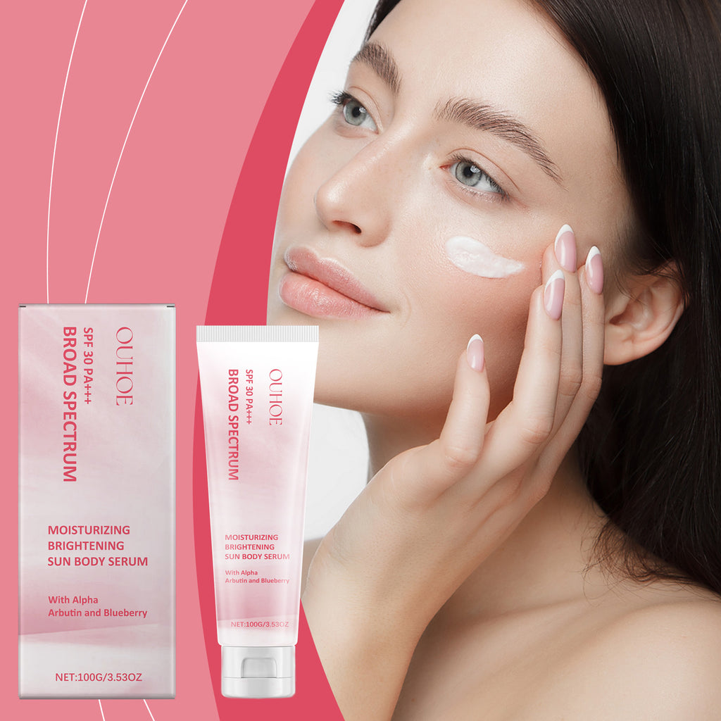 Ouhoe Brightening Protective Cream Outdoor Gentle Moisturizing Face