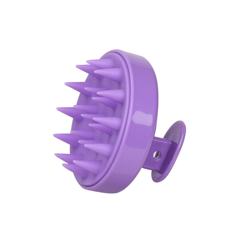 Silicone Shampoo Brush Scalp Meridian Massage Brush Hair Washing Artifact Anti-dandruf And Relieve Soothinging Home Hair Salon Head Scratching Tool